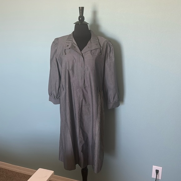 Ming Wang Dresses & Skirts - Gunmetal gray Ming wang dress, size large